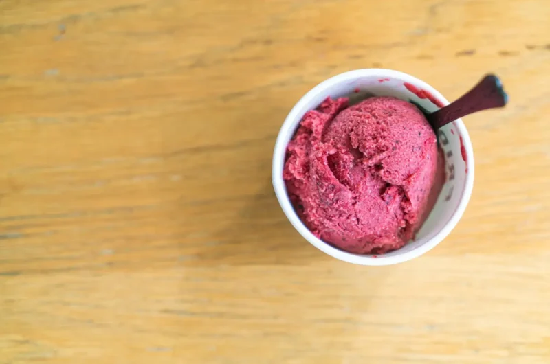 Ninja Creami Beet Raspberry Sorbet