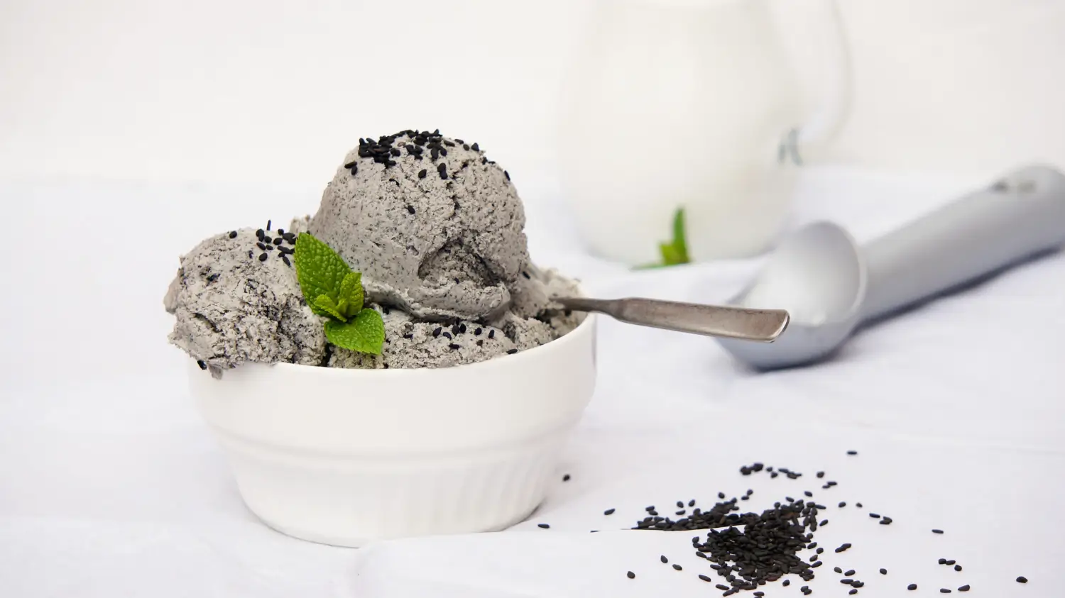 Ninja Creami Black Sesame Ice Cream