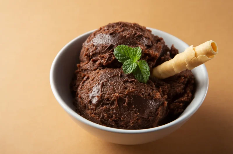 Ninja Creami Chocolate Avocado Ice Cream (Low Calorie)