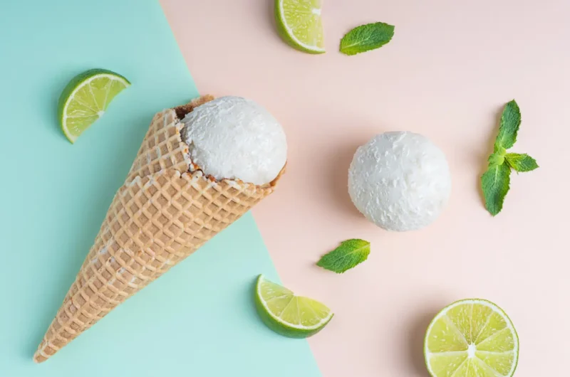 Ninja Creami Coconut Lime Ice Cream [Low Calorie]