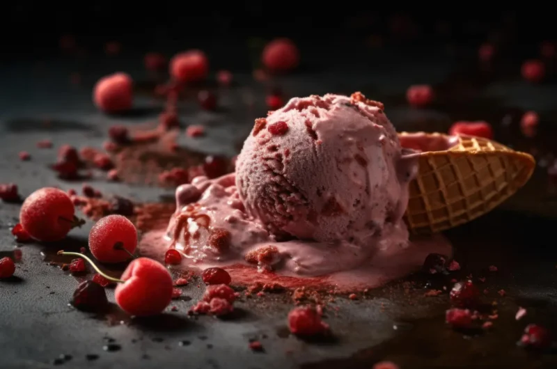 Ninja Creami Cranberry Sorbet