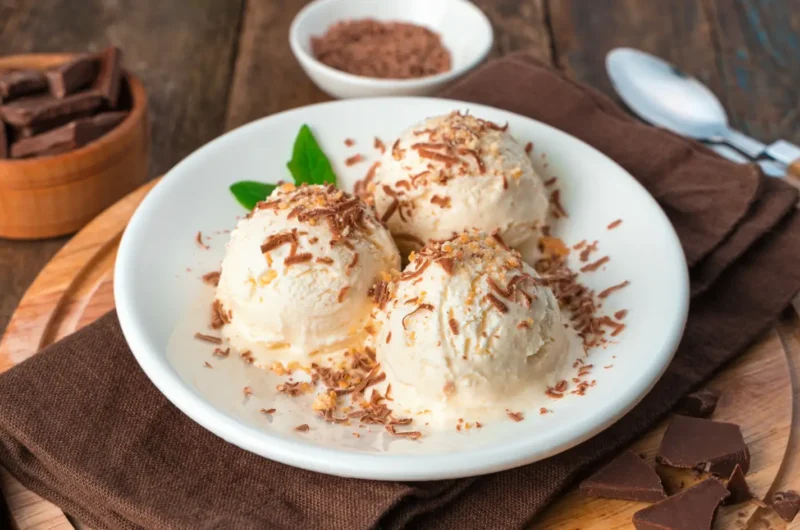 Ninja Creami Eggnog Ice Cream