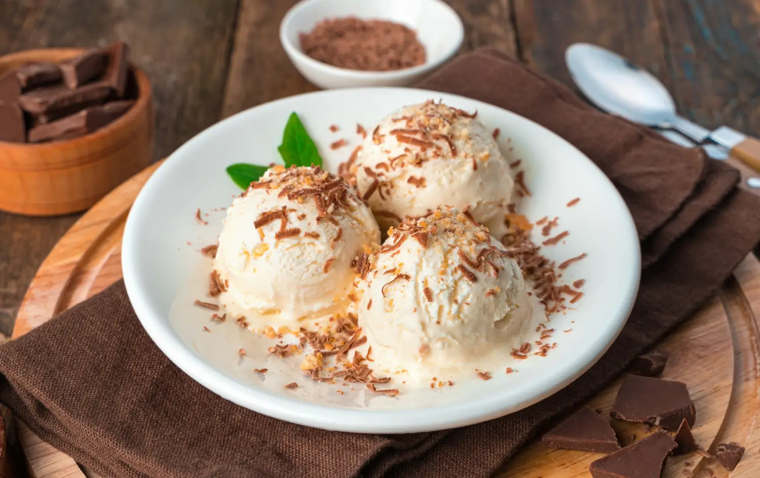 Ninja Creami Eggnog Ice Cream