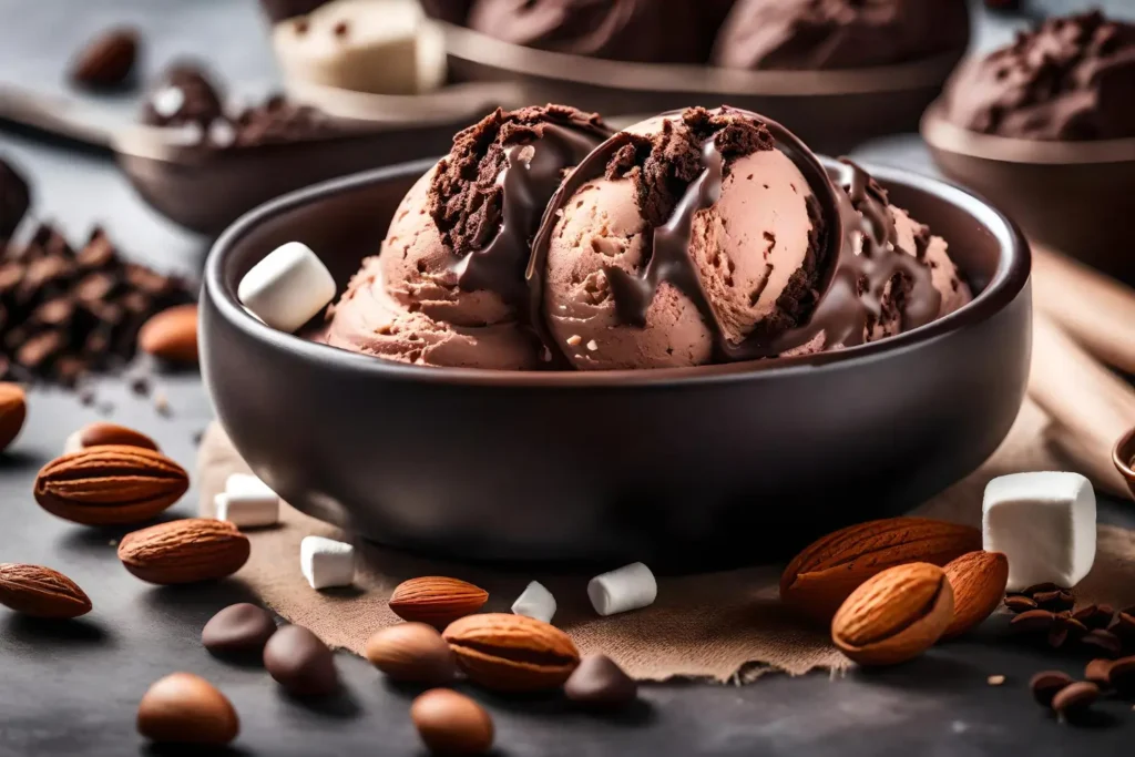 Ninja Creami Keto Chocolate Almond Ice Cream