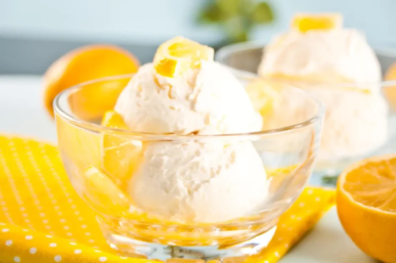 Ninja Creami Keto Orange Creamsicle Ice Cream