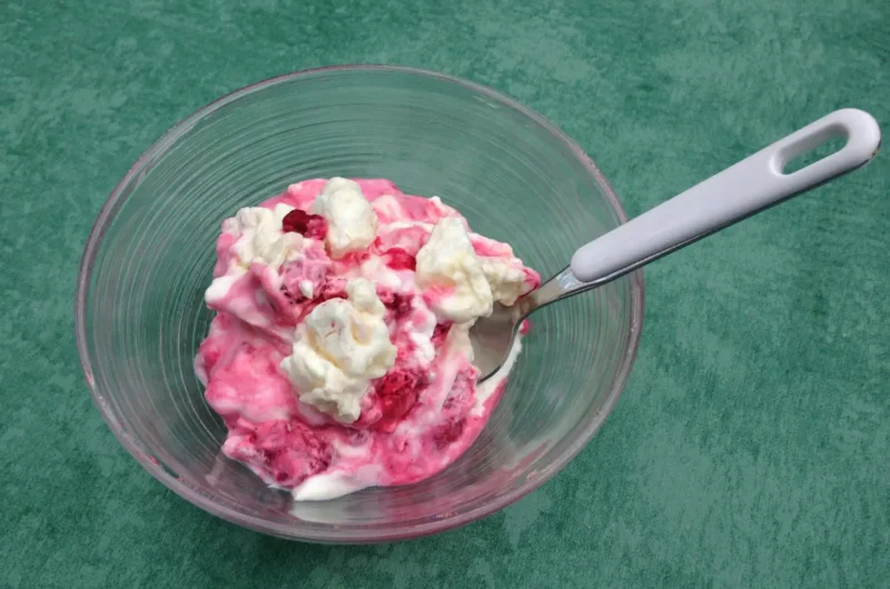 Ninja Creami Keto Raspberry Ripple Ice Cream