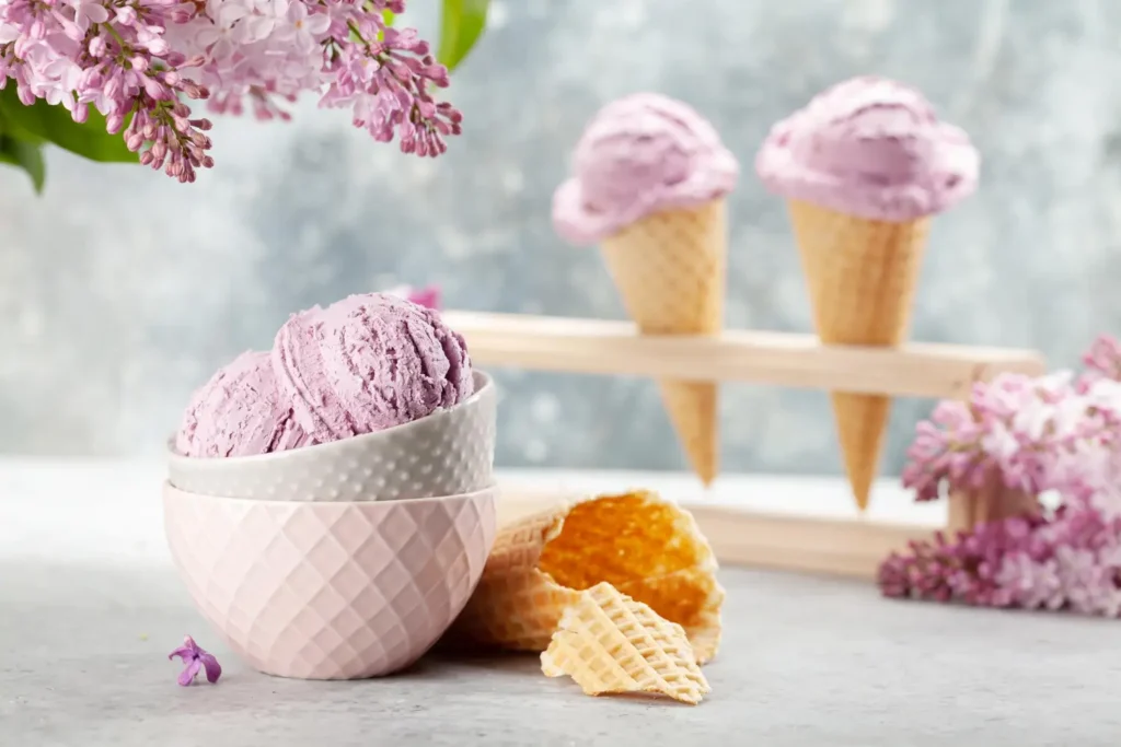 Ninja Creami Keto-friendly Honey Lavender Ice Cream