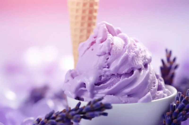 Ninja Creami Lavender Honey Ice Cream