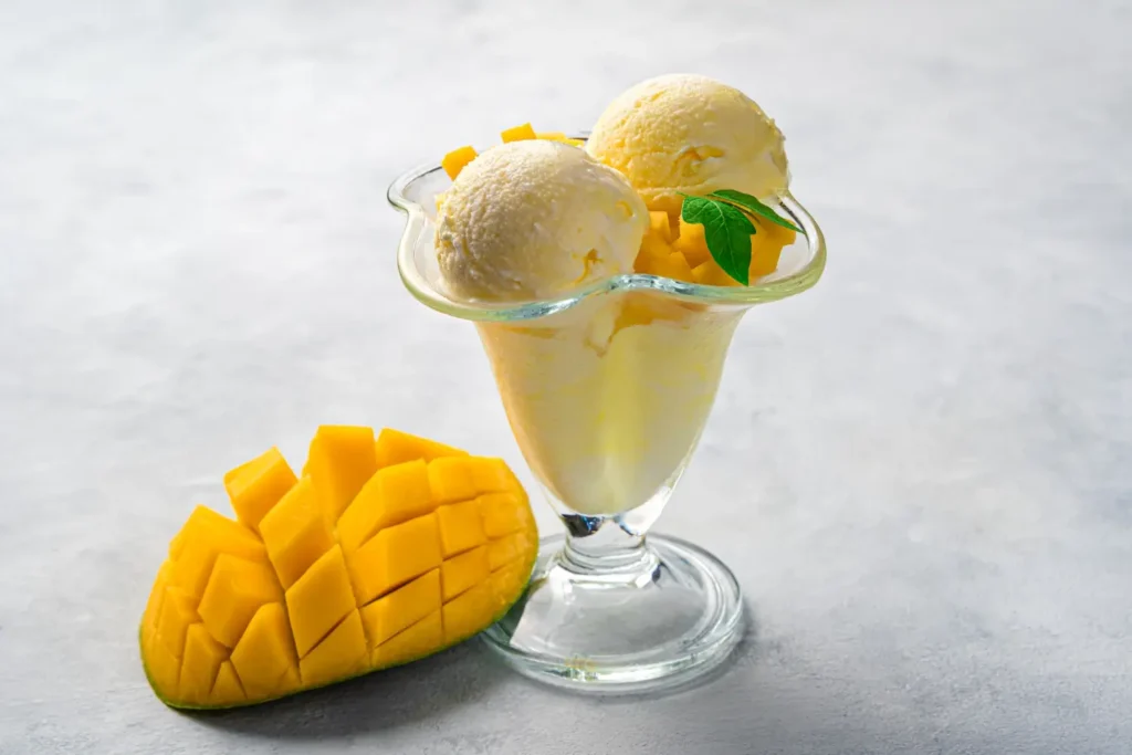 Ninja Creami Mango Coconut Ice Cream