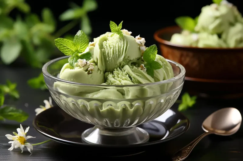 Ninja Creami Matcha Protein Ice Cream