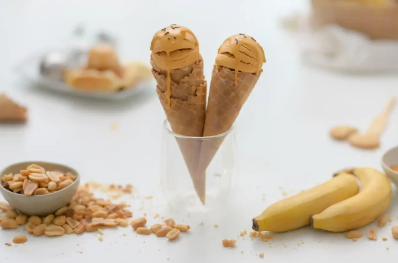 Ninja Creami Peanut Butter Banana Ice Cream