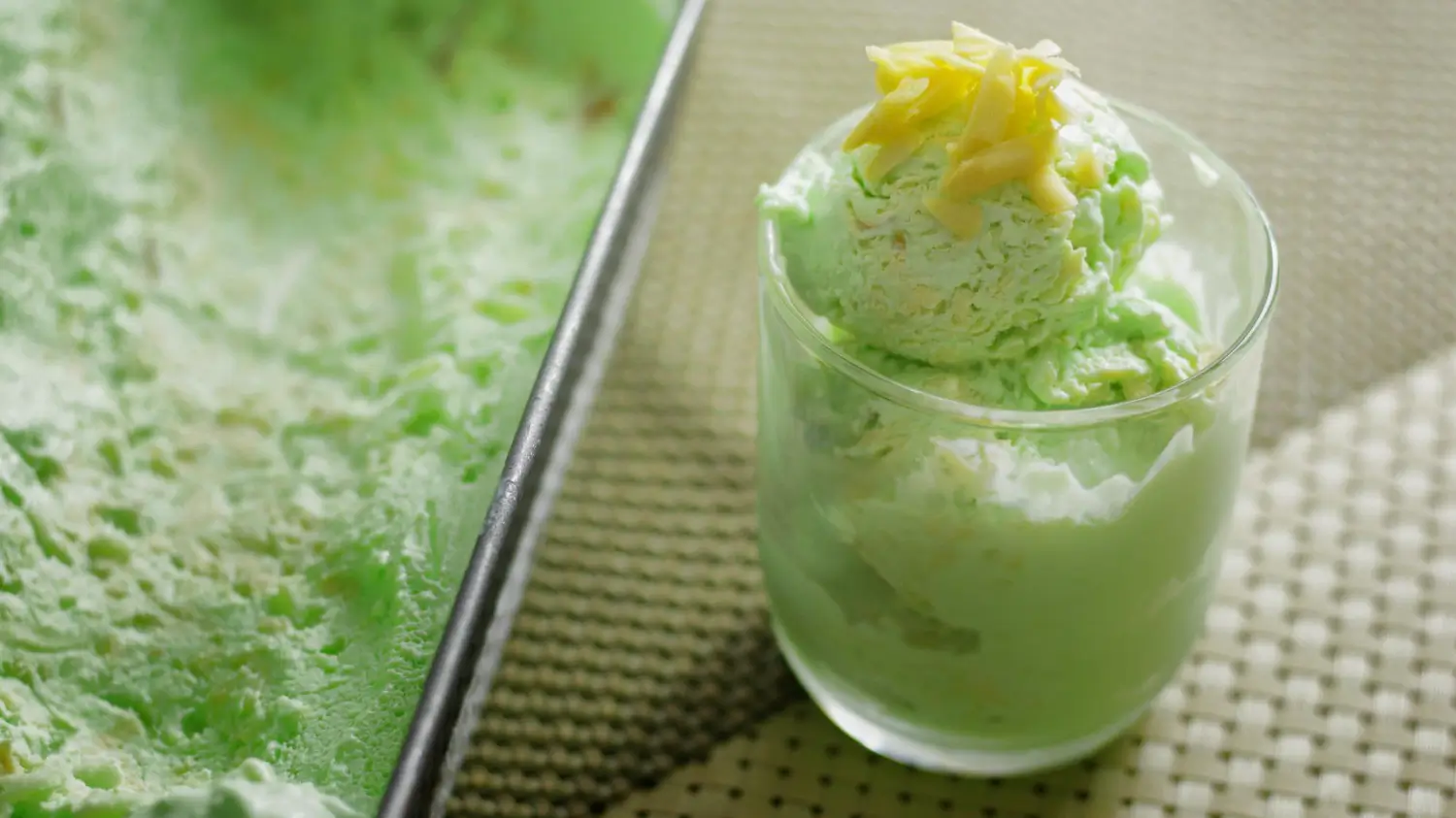 Ninja Creami Pineapple Mint Sorbet Recipe