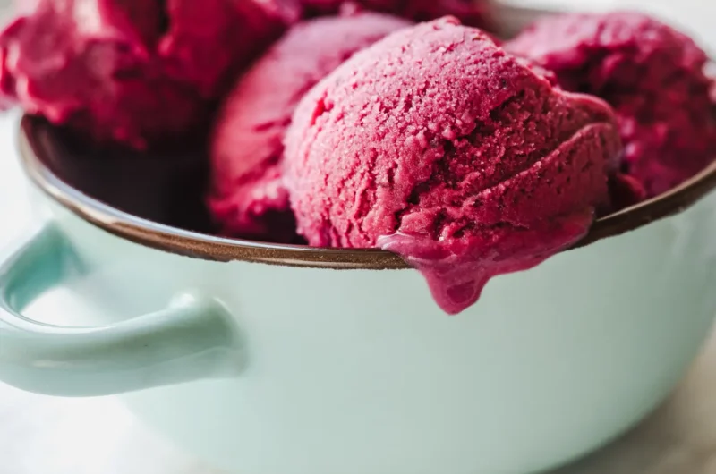 Ninja Creami Raspberry Rose Sorbet