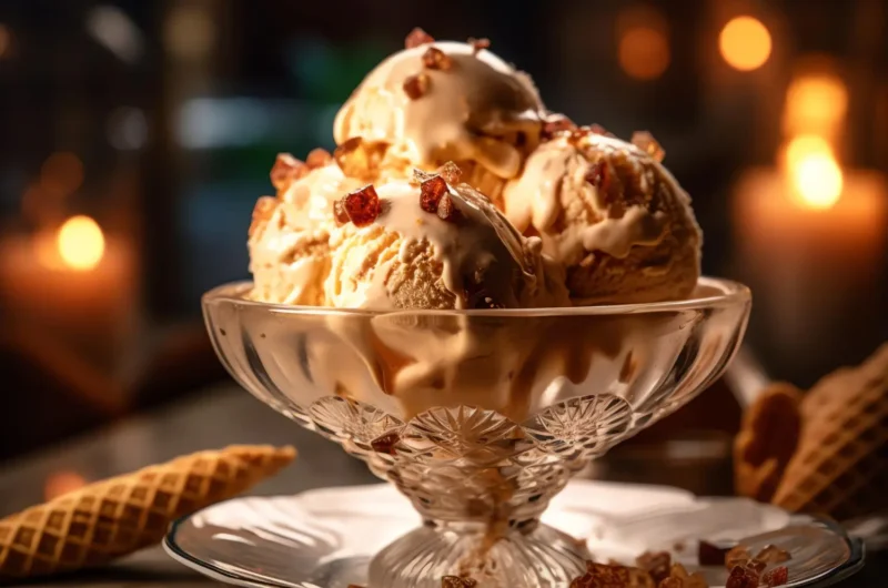 Ninja Creami Salted Caramel Pretzel Ice Cream