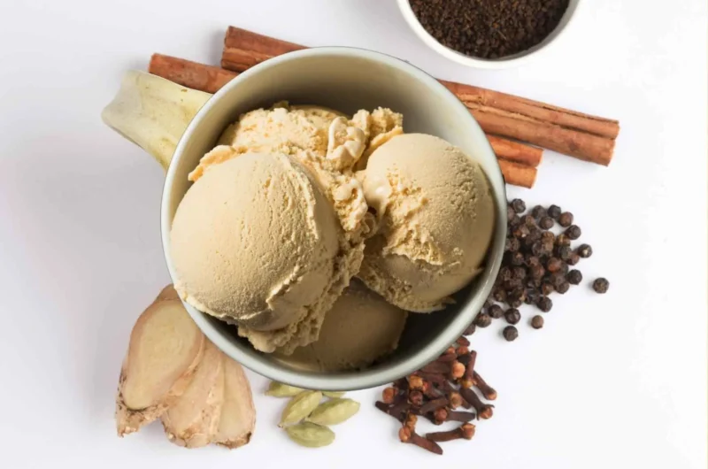 Ninja Creami Spiced Chai Sorbet