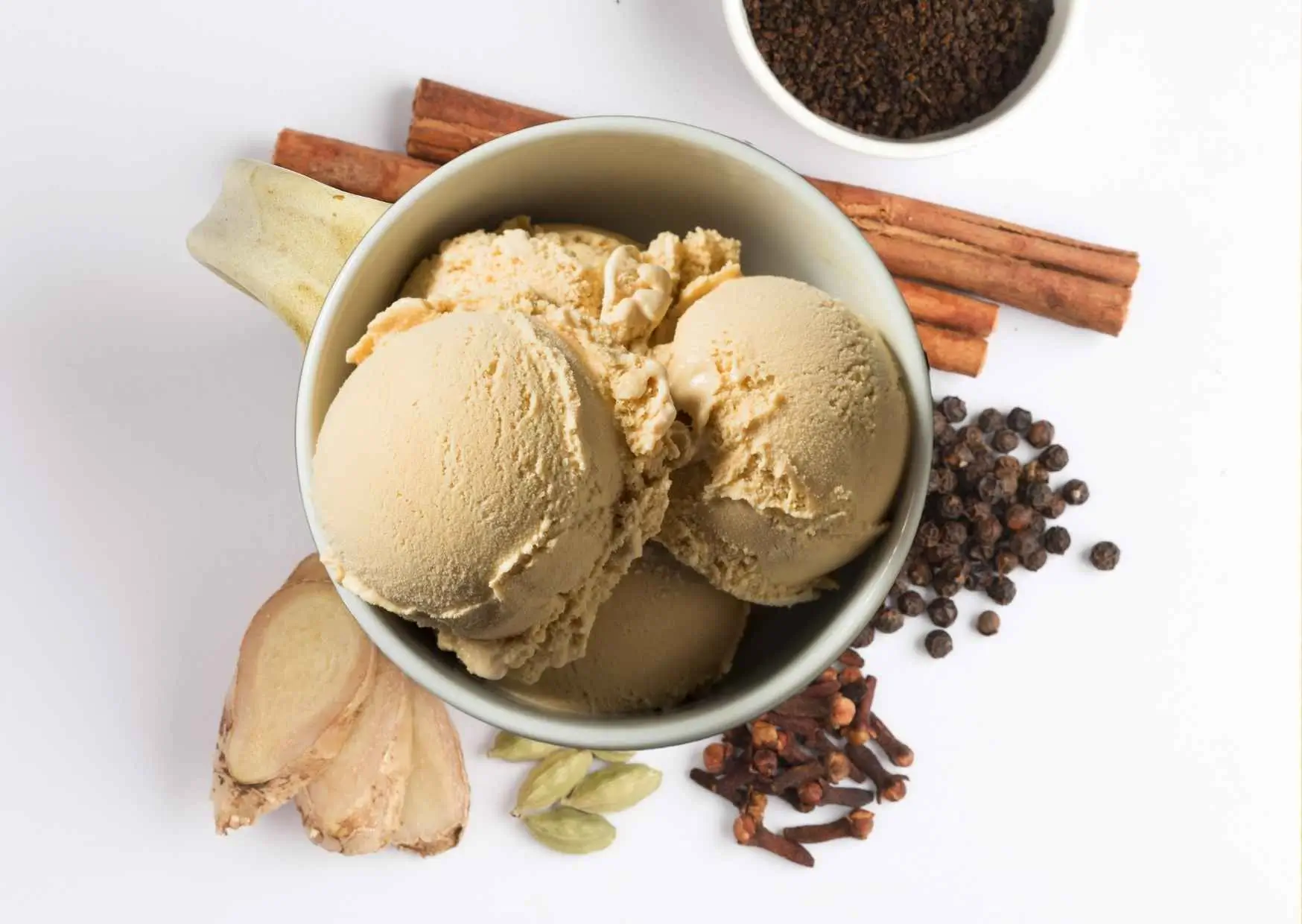 Ninja Creami Spiced Chai Sorbet