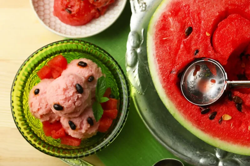 Ninja Creami Coconut Watermelon Ice Cream